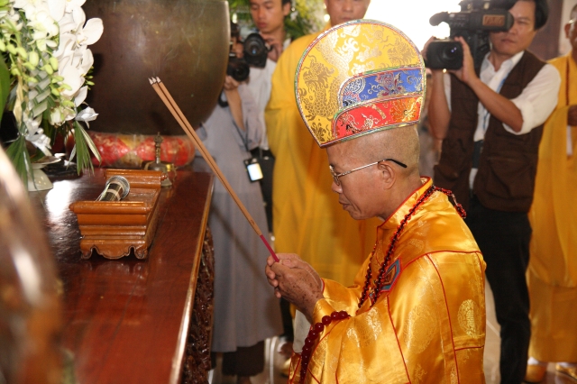 TP.HCM: Lễ tưởng niệm chung thất trai tuần cố đại lão HT. Thích Minh Châu