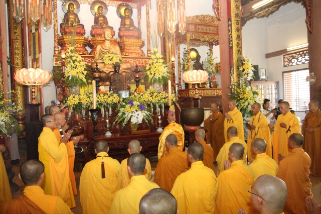 TP.HCM: Lễ tưởng niệm chung thất trai tuần cố đại lão HT. Thích Minh Châu
