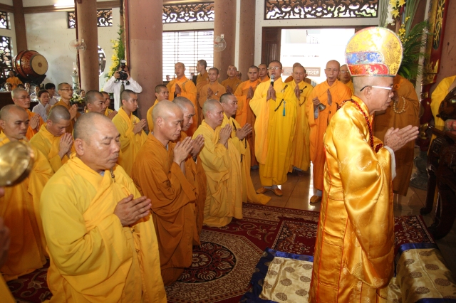 TP.HCM: Lễ tưởng niệm chung thất trai tuần cố đại lão HT. Thích Minh Châu