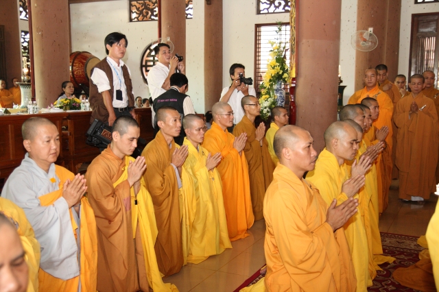 TP.HCM: Lễ tưởng niệm chung thất trai tuần cố đại lão HT. Thích Minh Châu