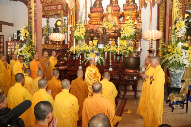 TP.HCM: Lễ tưởng niệm chung thất trai tuần cố đại lão HT. Thích Minh Châu