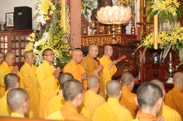 TP.HCM: Lễ tưởng niệm chung thất trai tuần cố đại lão HT. Thích Minh Châu