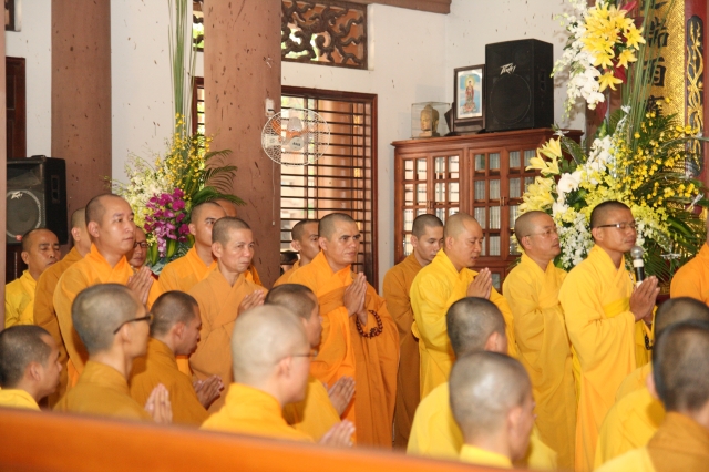 TP.HCM: Lễ tưởng niệm chung thất trai tuần cố đại lão HT. Thích Minh Châu