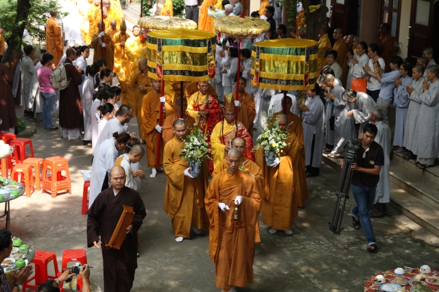 TP.HCM: Lễ tưởng niệm chung thất trai tuần cố đại lão HT. Thích Minh Châu