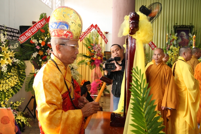 TP.HCM: Lễ tưởng niệm chung thất trai tuần cố đại lão HT. Thích Minh Châu