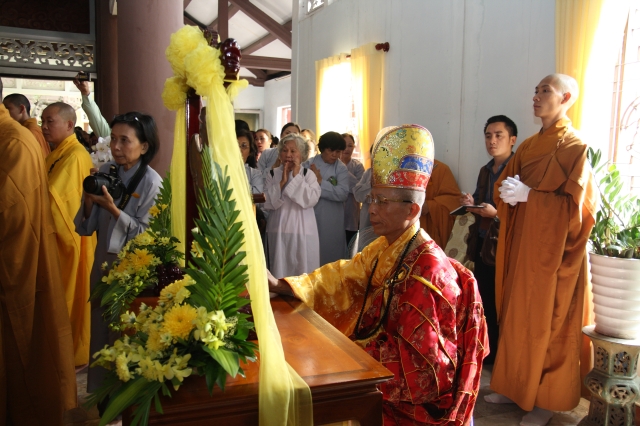 TP.HCM: Lễ tưởng niệm chung thất trai tuần cố đại lão HT. Thích Minh Châu
