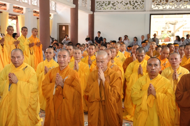 TP.HCM: Lễ tưởng niệm chung thất trai tuần cố đại lão HT. Thích Minh Châu