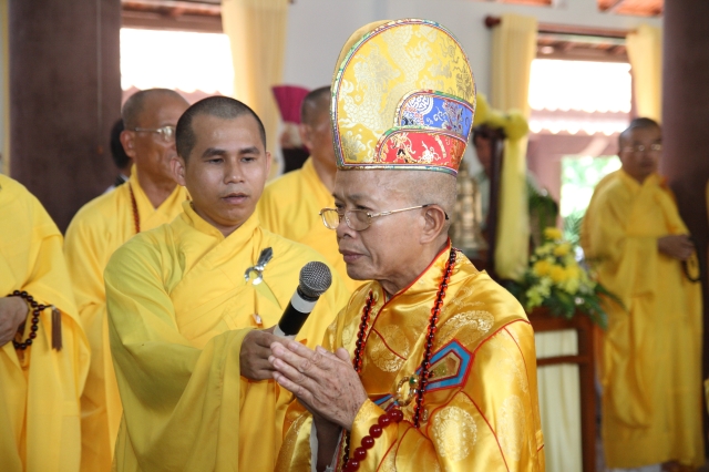 TP.HCM: Lễ tưởng niệm chung thất trai tuần cố đại lão HT. Thích Minh Châu