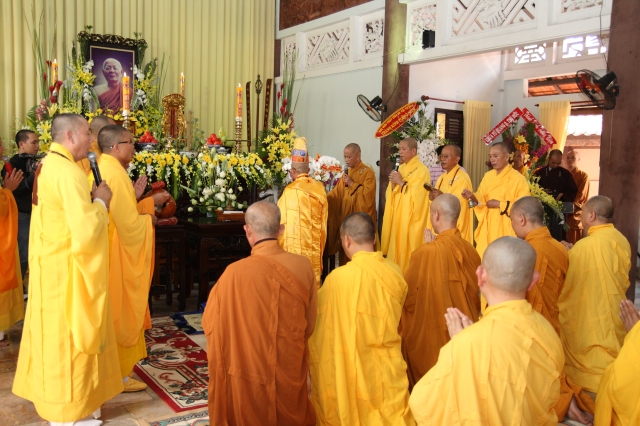 TP.HCM: Lễ tưởng niệm chung thất trai tuần cố đại lão HT. Thích Minh Châu