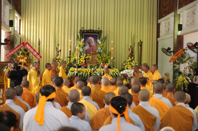 TP.HCM: Lễ tưởng niệm chung thất trai tuần cố đại lão HT. Thích Minh Châu