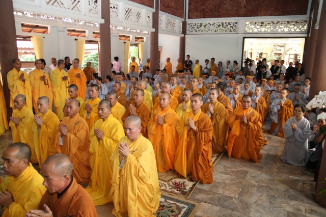 TP.HCM: Lễ tưởng niệm chung thất trai tuần cố đại lão HT. Thích Minh Châu