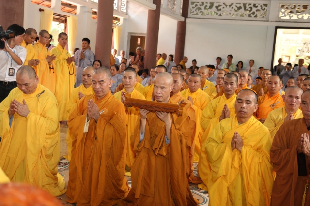 TP.HCM: Lễ tưởng niệm chung thất trai tuần cố đại lão HT. Thích Minh Châu