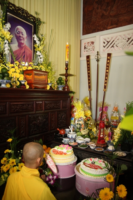 TP.HCM: Lễ tưởng niệm chung thất trai tuần cố đại lão HT. Thích Minh Châu