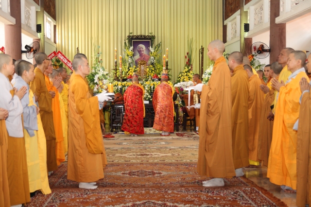 TP.HCM: Lễ tưởng niệm chung thất trai tuần cố đại lão HT. Thích Minh Châu