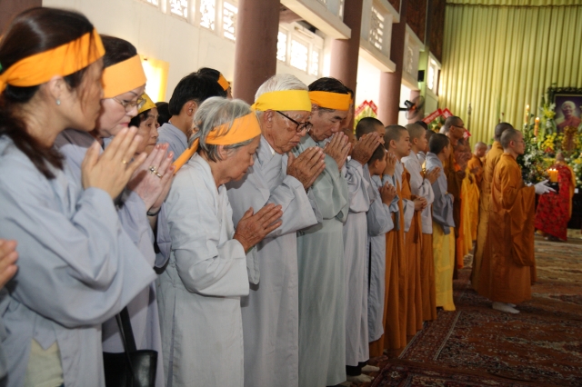 TP.HCM: Lễ tưởng niệm chung thất trai tuần cố đại lão HT. Thích Minh Châu