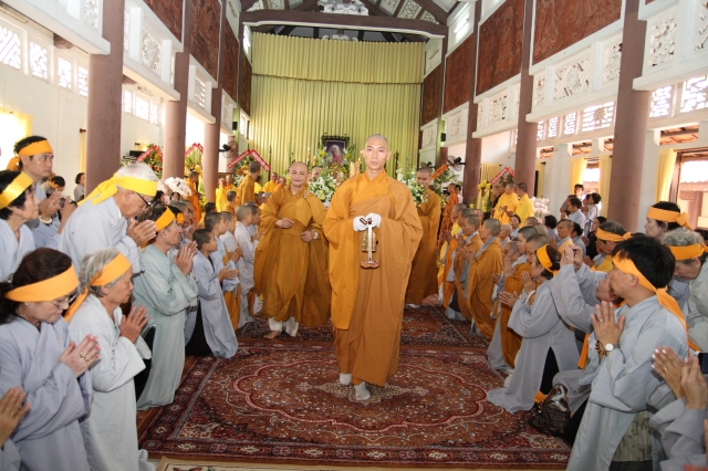 TP.HCM: Lễ tưởng niệm chung thất trai tuần cố đại lão HT. Thích Minh Châu