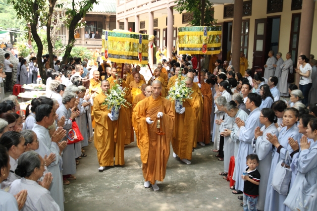 TP.HCM: Lễ tưởng niệm chung thất trai tuần cố đại lão HT. Thích Minh Châu