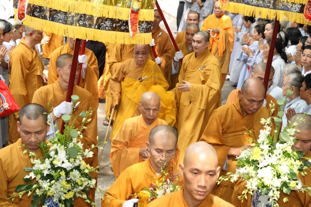 TP.HCM: Lễ tưởng niệm chung thất trai tuần cố đại lão HT. Thích Minh Châu