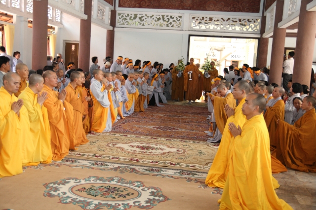 TP.HCM: Lễ tưởng niệm chung thất trai tuần cố đại lão HT. Thích Minh Châu