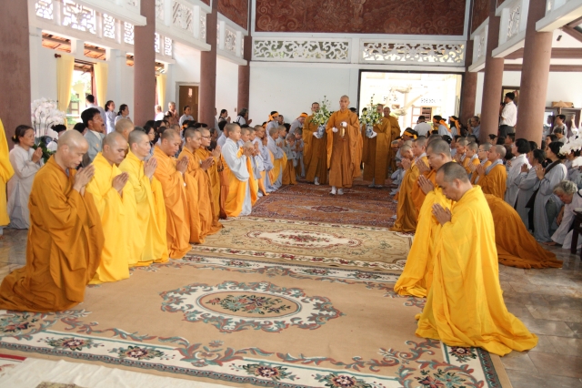 TP.HCM: Lễ tưởng niệm chung thất trai tuần cố đại lão HT. Thích Minh Châu