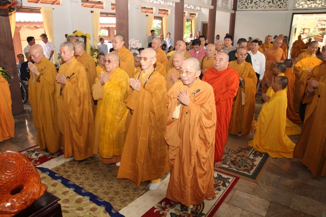 TP.HCM: Lễ tưởng niệm chung thất trai tuần cố đại lão HT. Thích Minh Châu