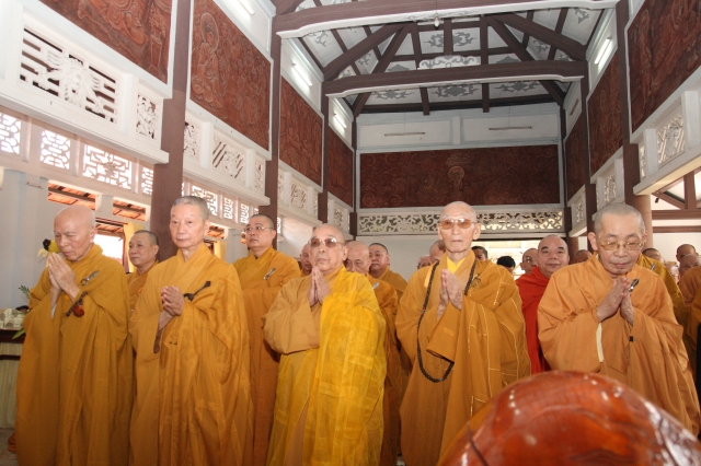 TP.HCM: Lễ tưởng niệm chung thất trai tuần cố đại lão HT. Thích Minh Châu