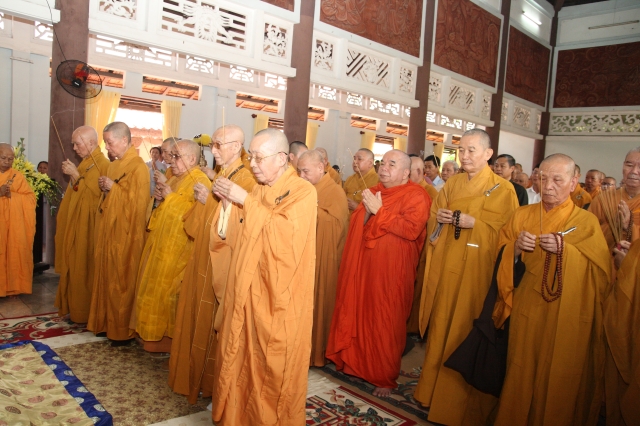 TP.HCM: Lễ tưởng niệm chung thất trai tuần cố đại lão HT. Thích Minh Châu