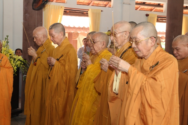 TP.HCM: Lễ tưởng niệm chung thất trai tuần cố đại lão HT. Thích Minh Châu