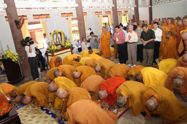 TP.HCM: Lễ tưởng niệm chung thất trai tuần cố đại lão HT. Thích Minh Châu