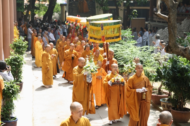 TP.HCM: Lễ tưởng niệm chung thất trai tuần cố đại lão HT. Thích Minh Châu
