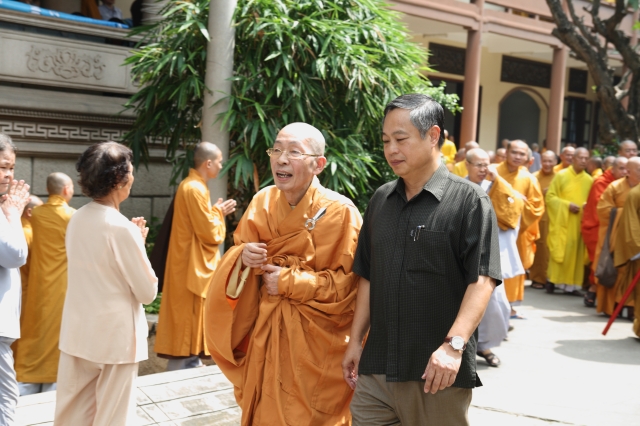 TP.HCM: Lễ tưởng niệm chung thất trai tuần cố đại lão HT. Thích Minh Châu