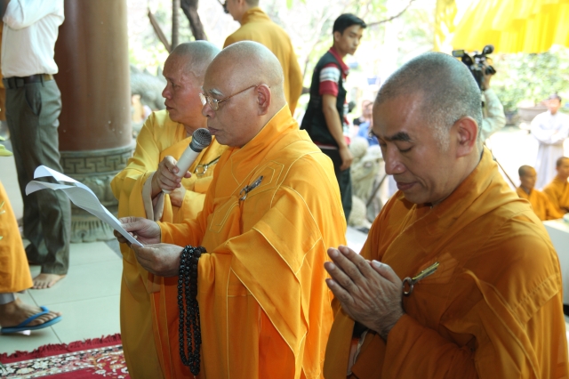 TP.HCM: Lễ tưởng niệm chung thất trai tuần cố đại lão HT. Thích Minh Châu