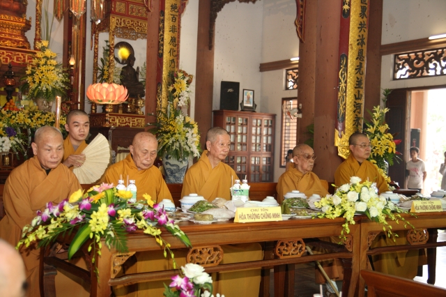 TP.HCM: Lễ tưởng niệm chung thất trai tuần cố đại lão HT. Thích Minh Châu