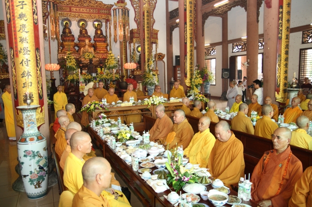 TP.HCM: Lễ tưởng niệm chung thất trai tuần cố đại lão HT. Thích Minh Châu