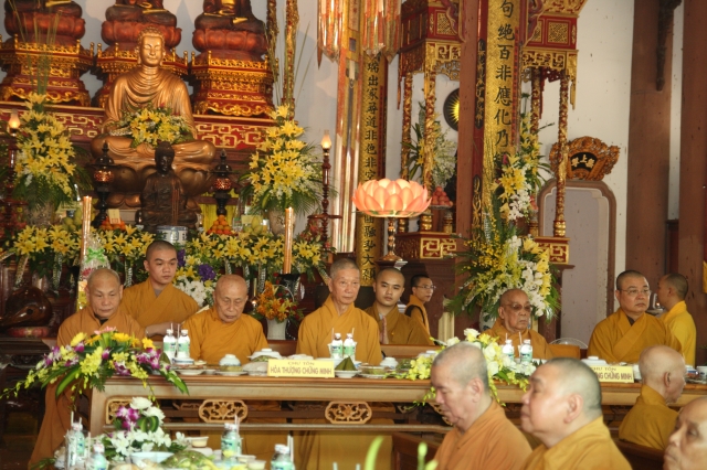 TP.HCM: Lễ tưởng niệm chung thất trai tuần cố đại lão HT. Thích Minh Châu