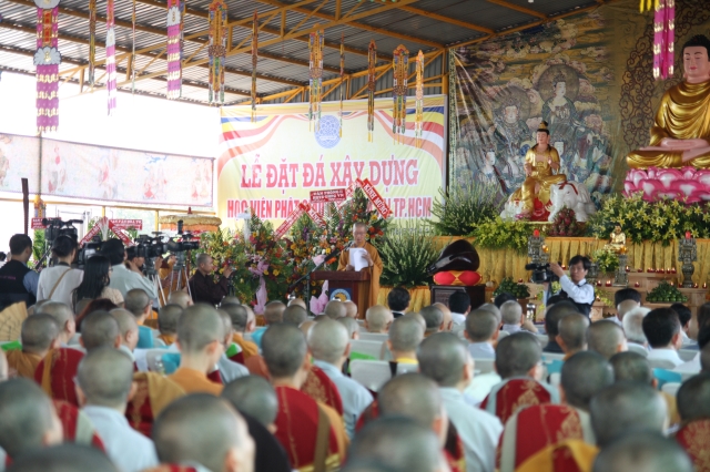 TP.HCM: Chính thức lễ Đặt đá xây dựng HVPGVN tại TP.HCM