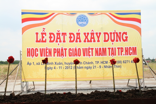 TP.HCM: Chính thức lễ Đặt đá xây dựng HVPGVN tại TP.HCM