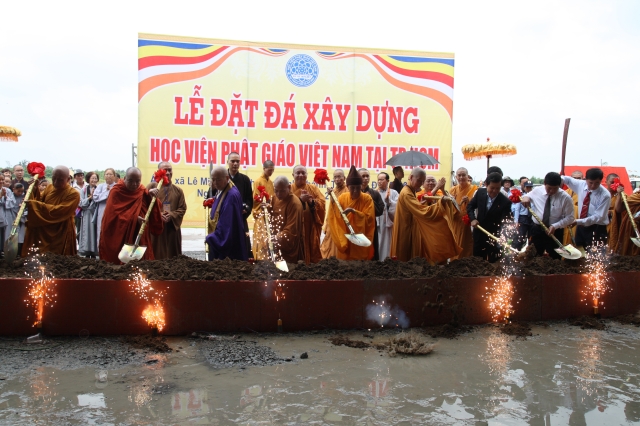 TP.HCM: Chính thức lễ Đặt đá xây dựng HVPGVN tại TP.HCM