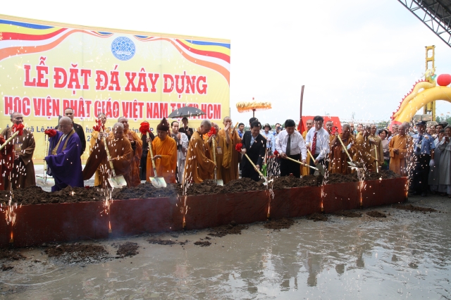 TP.HCM: Chính thức lễ Đặt đá xây dựng HVPGVN tại TP.HCM