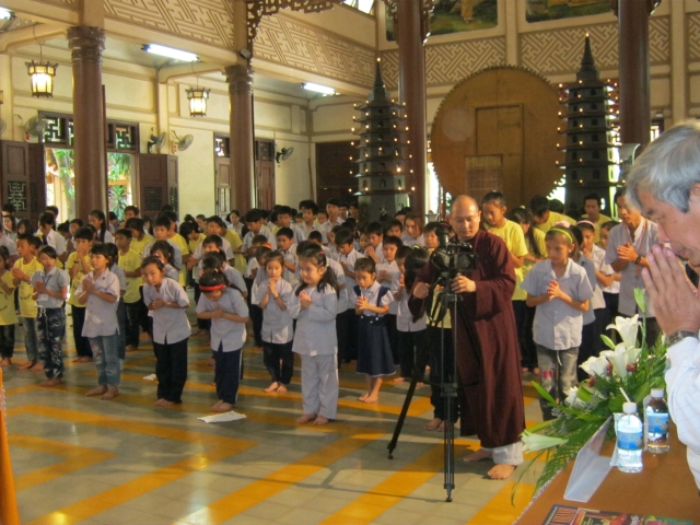 Khánh Hòa: Lễ Khai giảng khóa Giáo lý Hướng dẫn viên Thanh Thiếu niên Phật tử