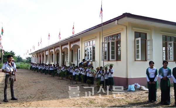 Phật giáo Hàn quốc tiếp tục xây trường tiểu học Myanmar