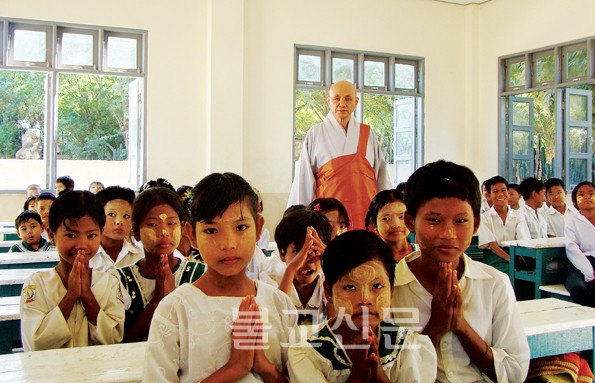 Phật giáo Hàn quốc tiếp tục xây trường tiểu học Myanmar