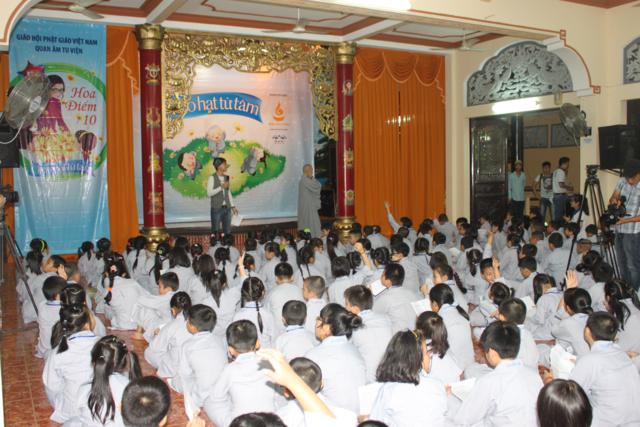 TP. HCM: Quan Âm Tu Viện tổ chức khóa tu Gieo Hạt Từ Tâm kỳ 8: Hoa Điểm 10