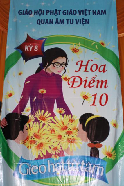 TP. HCM: Quan Âm Tu Viện tổ chức khóa tu Gieo Hạt Từ Tâm kỳ 8: Hoa Điểm 10