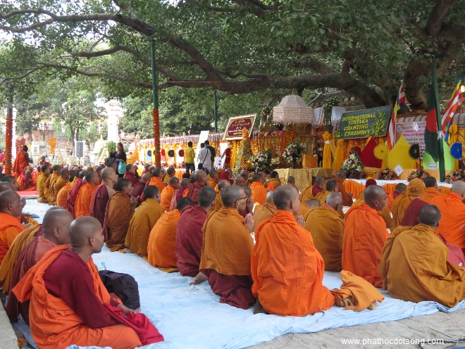 Đại lễ trùng tụng Tam Tạng Thánh Điển Pali lần thứ 8 tại Bồ Đề Đạo Tràng đã viên mãn