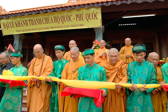 Đại lễ khánh thành chùa Hộ Quốc, huyện Phú Quốc