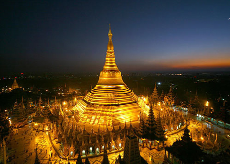 Myanmar: Ngắm vẻ đẹp lộng lẫy của ngôi chùa dát vàng nổi tiếng