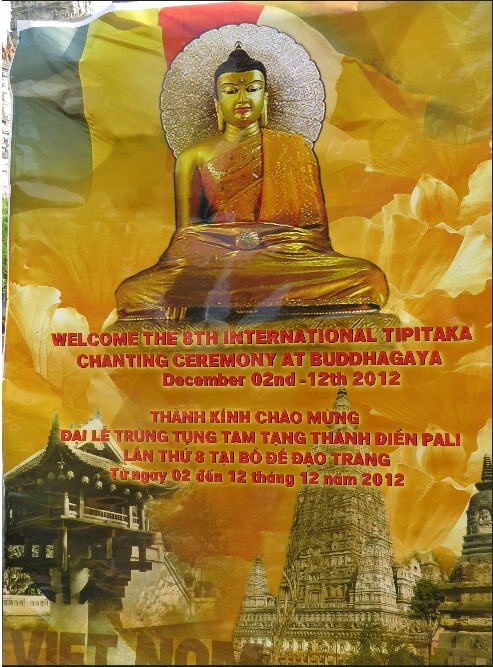 Đại lễ trùng tụng Tam Tạng Thánh Điển Pali lần thứ 8 tại Bồ Đề Đạo Tràng đã viên mãn