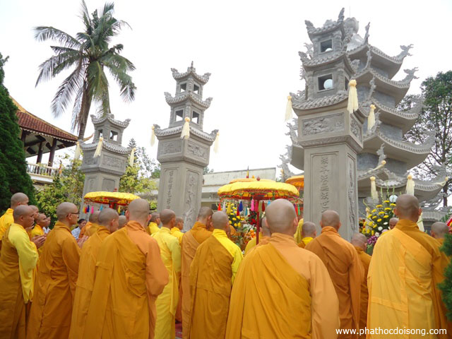 Đồng Nai: Khánh thành bảo tháp cố HT. Thích Thiện Thắng