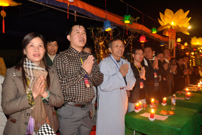 Nghệ An: Chùa Phúc Lạc trang nghiêm, hoành tráng lễ vía Đức Phật A Di Đà